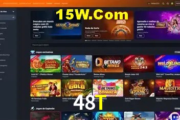 Slots com jackpots e giros grátis na 48T